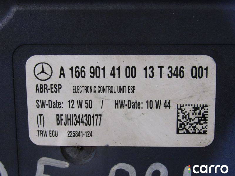 A1669014100 Блок ABS Mercedes-Benz GL X166 2014г. - фото №8