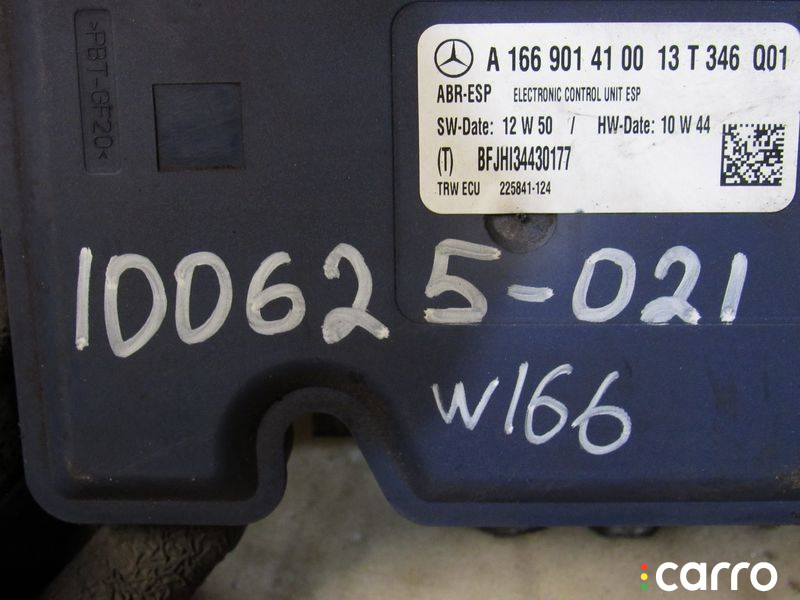A1669014100 Блок ABS Mercedes-Benz GL X166 2014г. - фото №9
