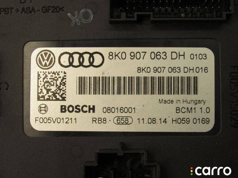 8K0907063DH Блок комфорта Audi Q5 8R 2014г. - фото №4