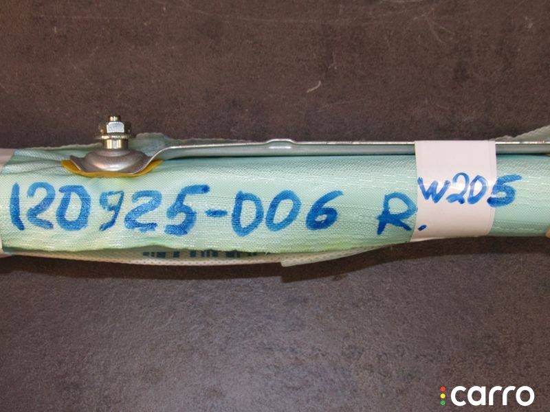 A2058601102 Подушка безопасности боковая (шторка) правая Mercedes-Benz C W205/S205/C205 2016г. - фото №10