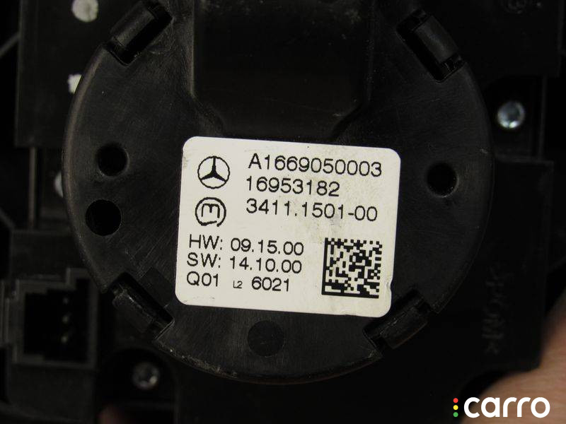 A1669050003 Кнопка переключения режимов подвески Mercedes-Benz GL X166 2014г. - фото №11