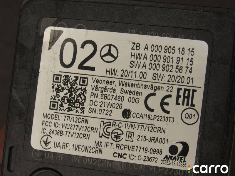 A0009051815 Дистроник Mercedes-Benz S W223 2021г. - фото №4