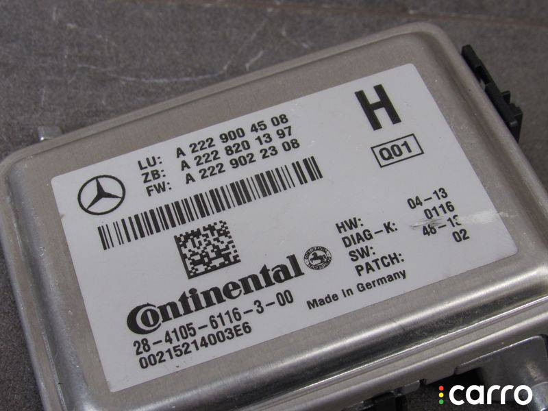 A2229004508 Блок управления системы KaFAS Mercedes-Benz S W222/C217/A217 2014г. - фото №6