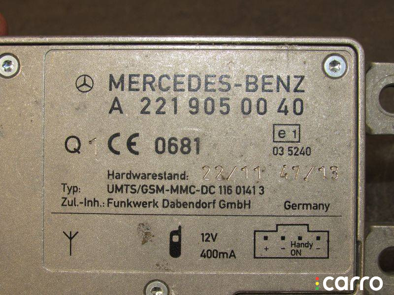 A2219050040 Усилитель антенны Mercedes-Benz GL X166 2014г. - фото №6
