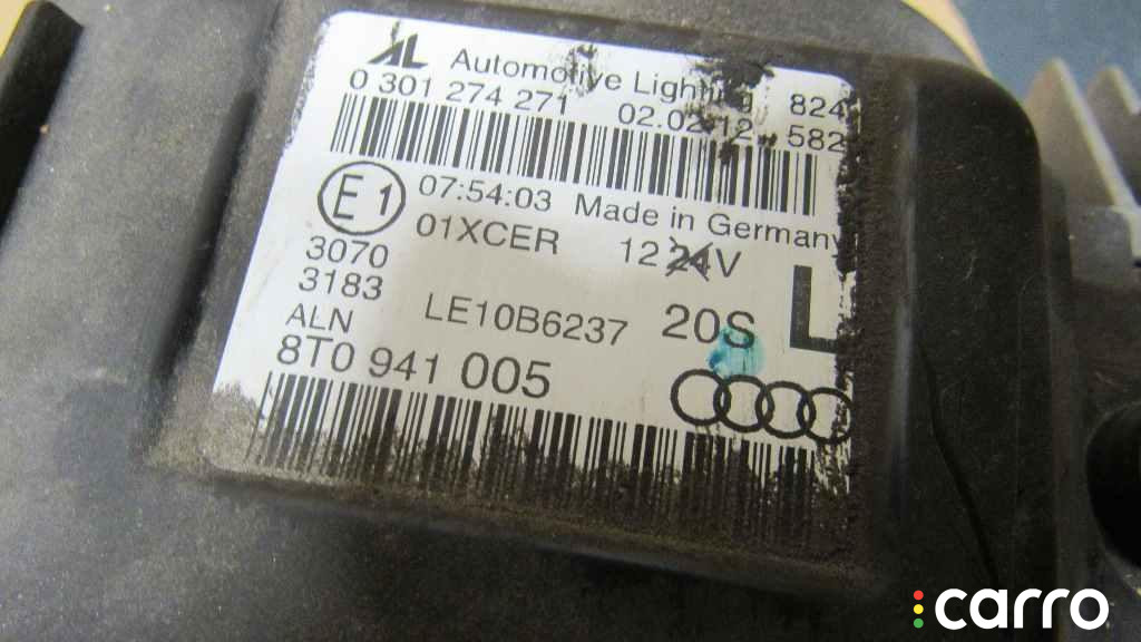 8T0941005 Фара левая Audi A5 8T 2013г. - фото №5