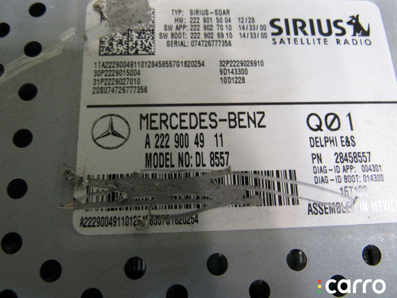 2229004911 Магнитола Mercedes-Benz S W222/C217/A217 2013г. - фото №3