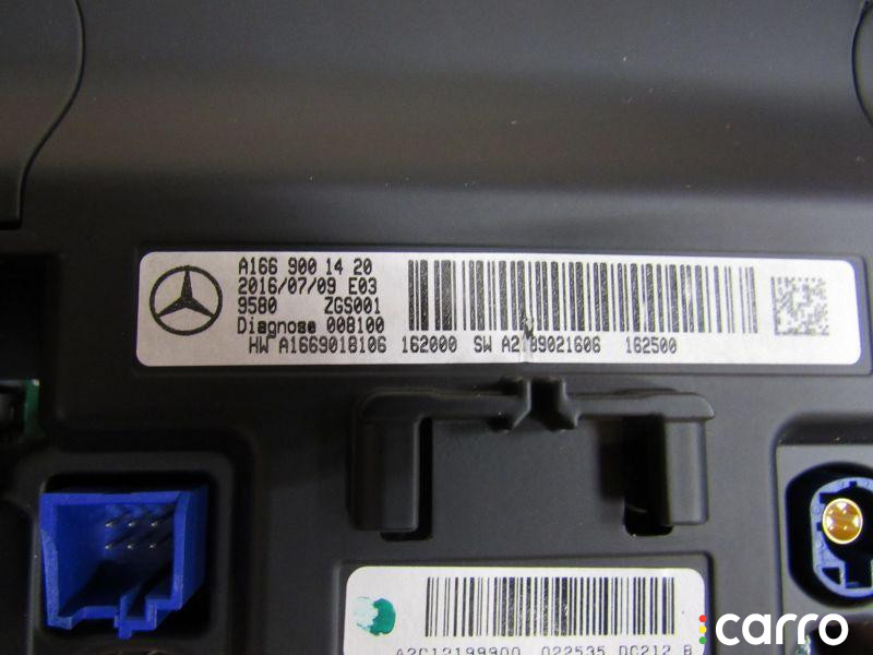 1669001420 монитор мультимедиа Mercedes-Benz GLE W166 2015г. - фото №2