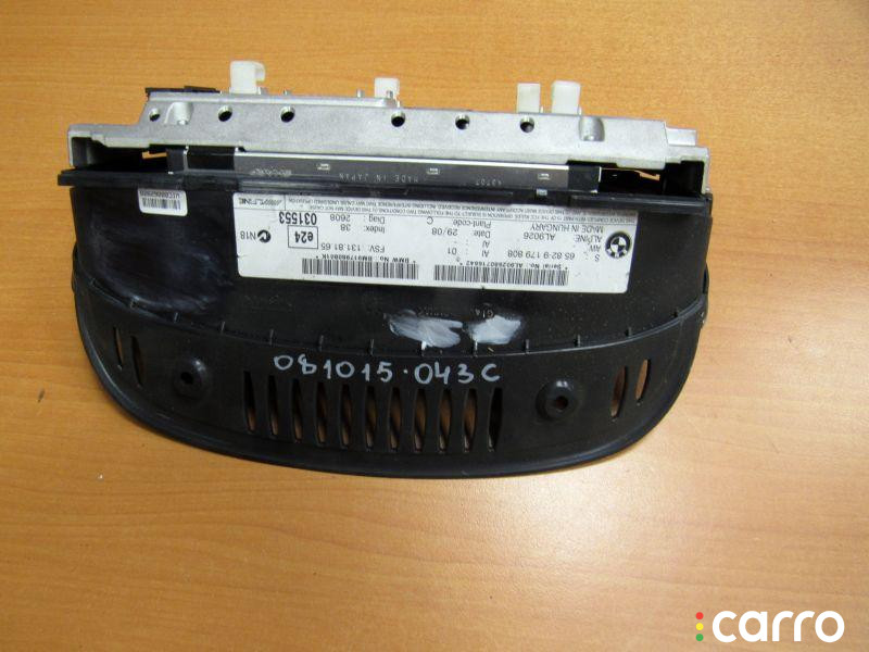 9179808 монитор мультимедиа BMW 5 E60/E61 2007г. - фото №3