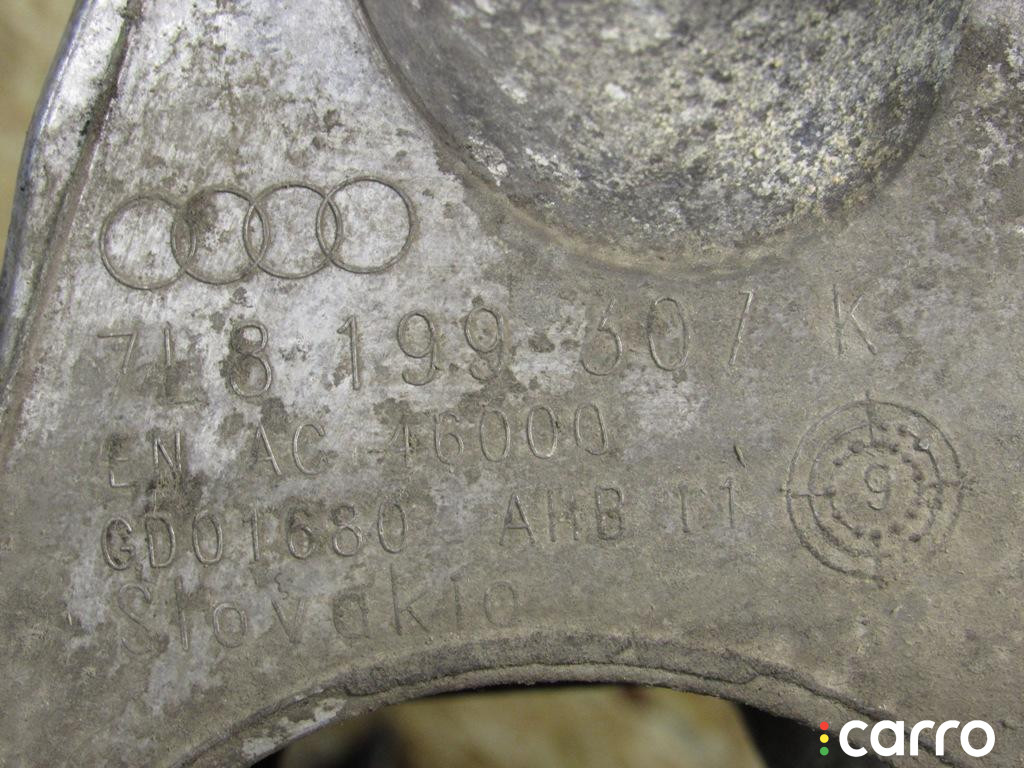 7L8199307K кронштейн двигателя передний левый Audi Q7 4L 2010г. - фото №3