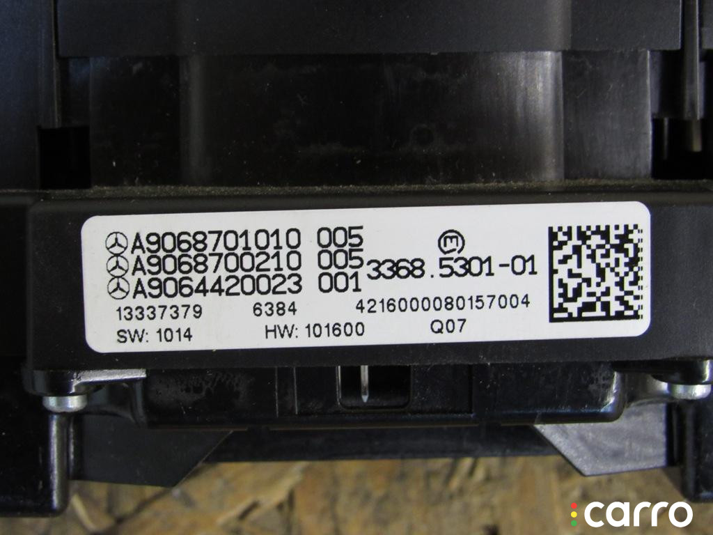9068701010 блок кнопок Mercedes-Benz Sprinter W906 рест 2015г. - фото №2