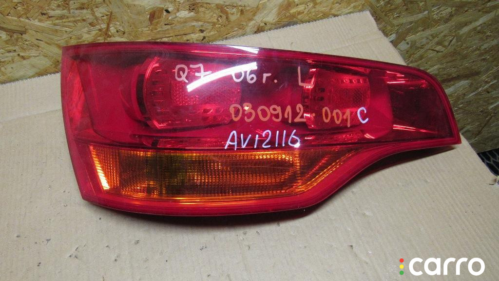 4L0945093 фонарь крышки багажника левый Audi Q7 4L 2006г. - фото №2