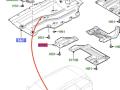 M8E2104C21AF, LR151494 защита днища Land Rover Range Rover Sport 3 2024г. - фото №5