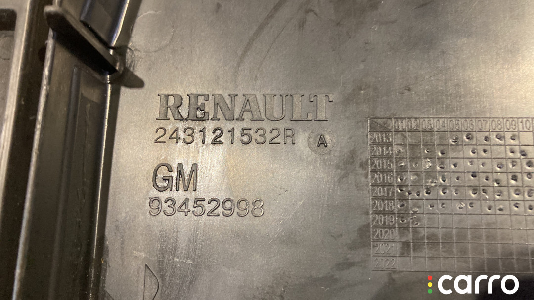 93452998, 243121532R Крышка блока предохранителей Renault Trafic 3 2019г. - фото №5