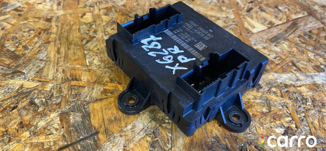 HK83-14D618-BB, T4A14035, LR095501 модуль управления двери передней правой Jaguar E-Pace 2018г. - фото №3