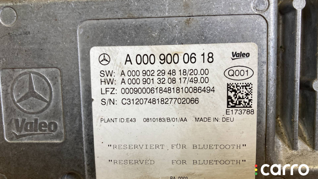 A0009000618 Блок Bluetooth Mercedes-Benz Sprinter W907/W910 2019г. - фото №5
