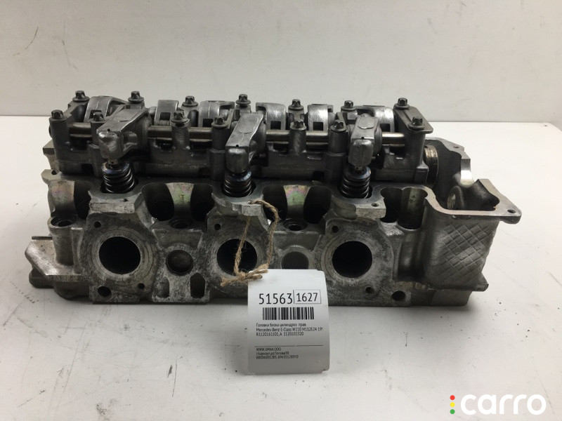 R1120161101, 1120101320 Головка блока цилиндров Mercedes-Benz E-Class 1997г. - фото №1
